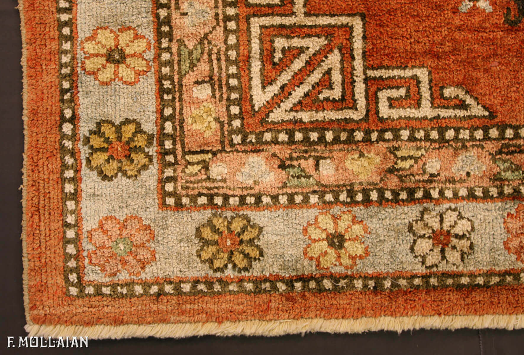 Antique Khotan Small Silk Rug n°:89701390